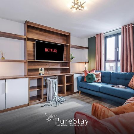 Stunning Five Bedroom Manchester House With Free Parking By Purestay Short Lets & Serviced Accommodation Εξωτερικό φωτογραφία